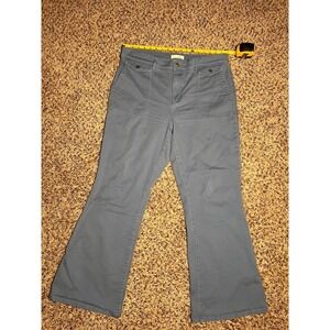 Women's LOFT Blue For And Flare Pants Size 14